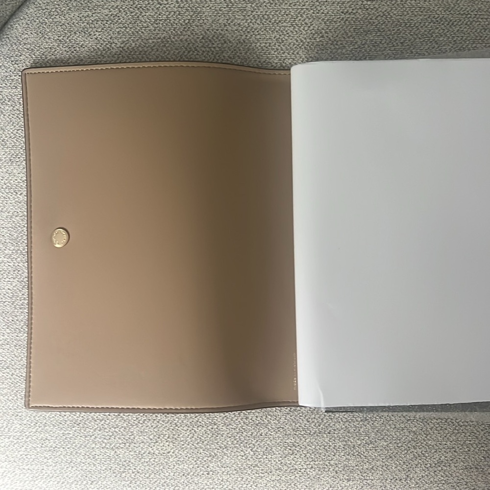 Coach Notebook In Signature Canvas White/Chalk New With Tags - Picture 6 of 8